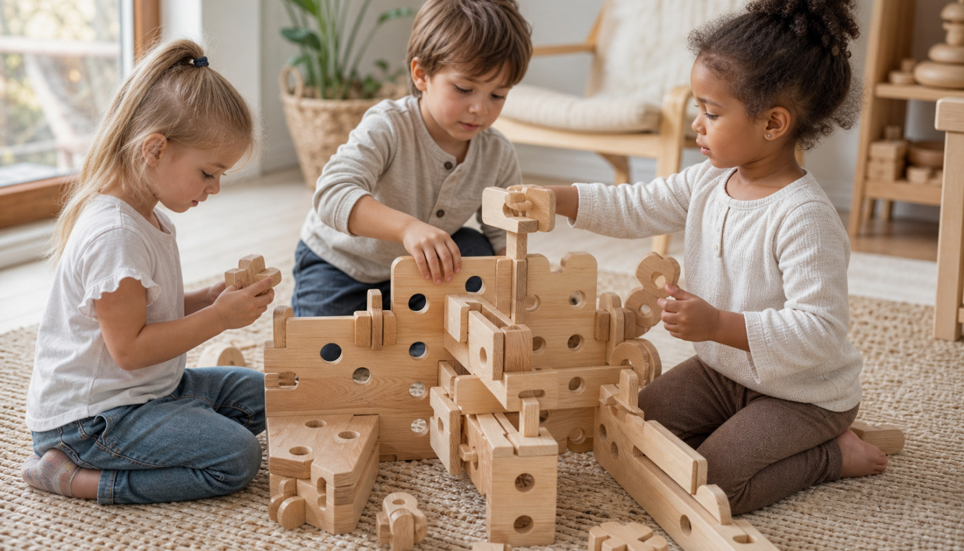 Divers - Les jeux éducatifs en bois géants de chez Sloli